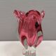 Bohemian glass vase, by Josef Hospodka for Chrisbka Glaswerke 1960s