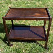 Serving trolley, rolling table, stamped ElloRolls from the 60s/70s