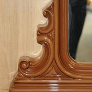 Miroir décoratif vintage Art Déco cadre épais