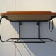 Scandinavian String type telephone wall shelf