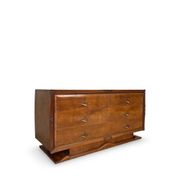 An art deco Italian chest of drawers, Italy 1950s