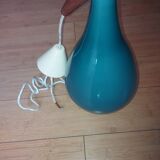 Scandinavian glass pendant light Holmegaard 50, 60's