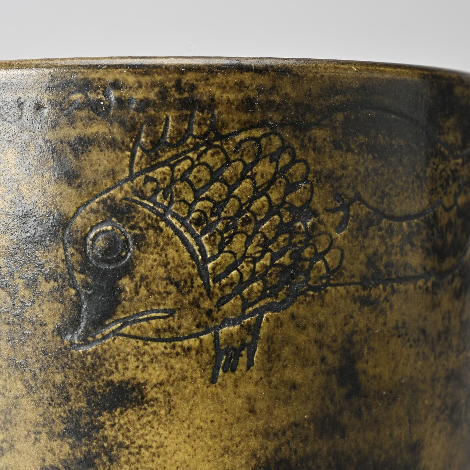 Fish and Mermaid Cache-Pot by Jacques Blin, circa 1960