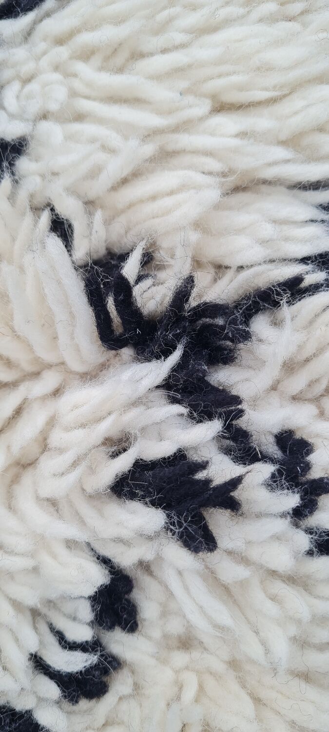 Handcrafted Berber carpet