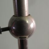 Suspension Art-Déco avec abat-jour blanc en verre dépoli des années 1930