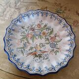 Nevers Montagnon earthenware plate
