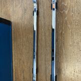 Plia chairs by Castelli in wood and cane.