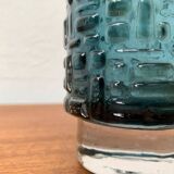 Brutalist Glass Bulb Vase Mid-Century Model F231 by Emil Funke for Gral