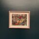 Swedish Oil on Canvas – “Cottage with a Red Roof” by Nils Grahmstad
