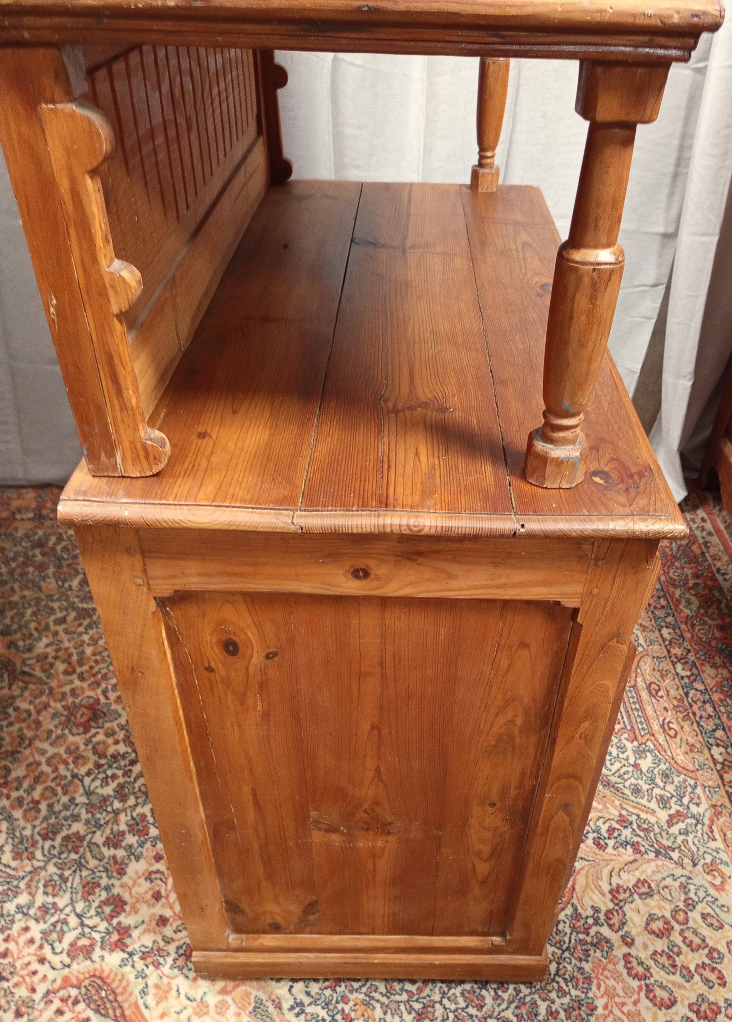 Savoyard pine sideboard
