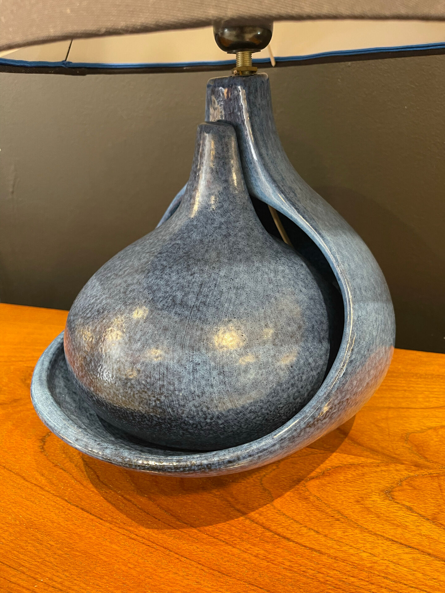 Ceramic lamp by Fred and Andrée Stocker 1960