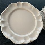 Lot of 12 small plates perfect earthenware condition