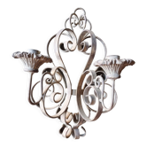 Struck iron wall lamp wall holder