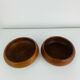 Pair of Scandinavian teak pocket trays, 1960s