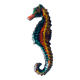 Ceramic wall seahorse