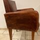 Leather armchair