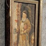 Painting Oil on canvas mounted on panel 19th century