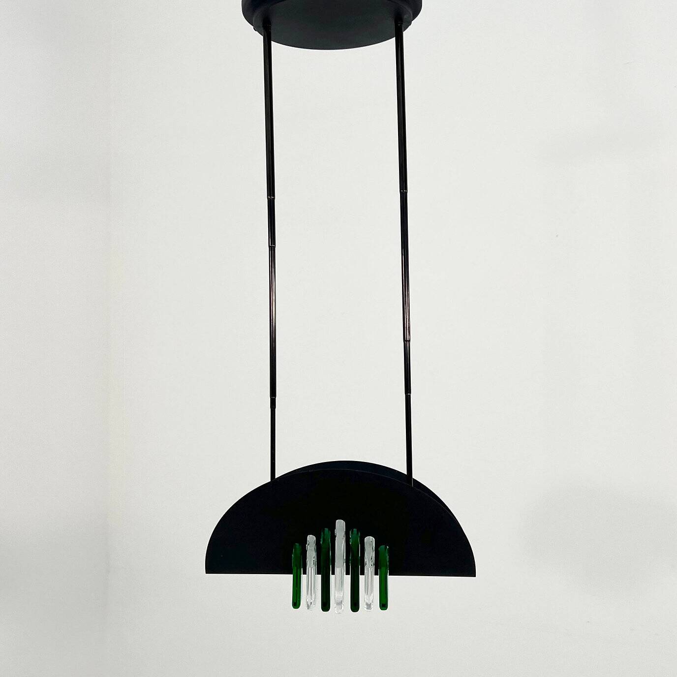 Postmodern Murano glass wall suspension by Mazzega, 1970