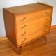 Commode pieds compas années 60