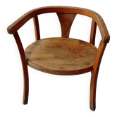 Old small vintage Bauman Paulo children's chair