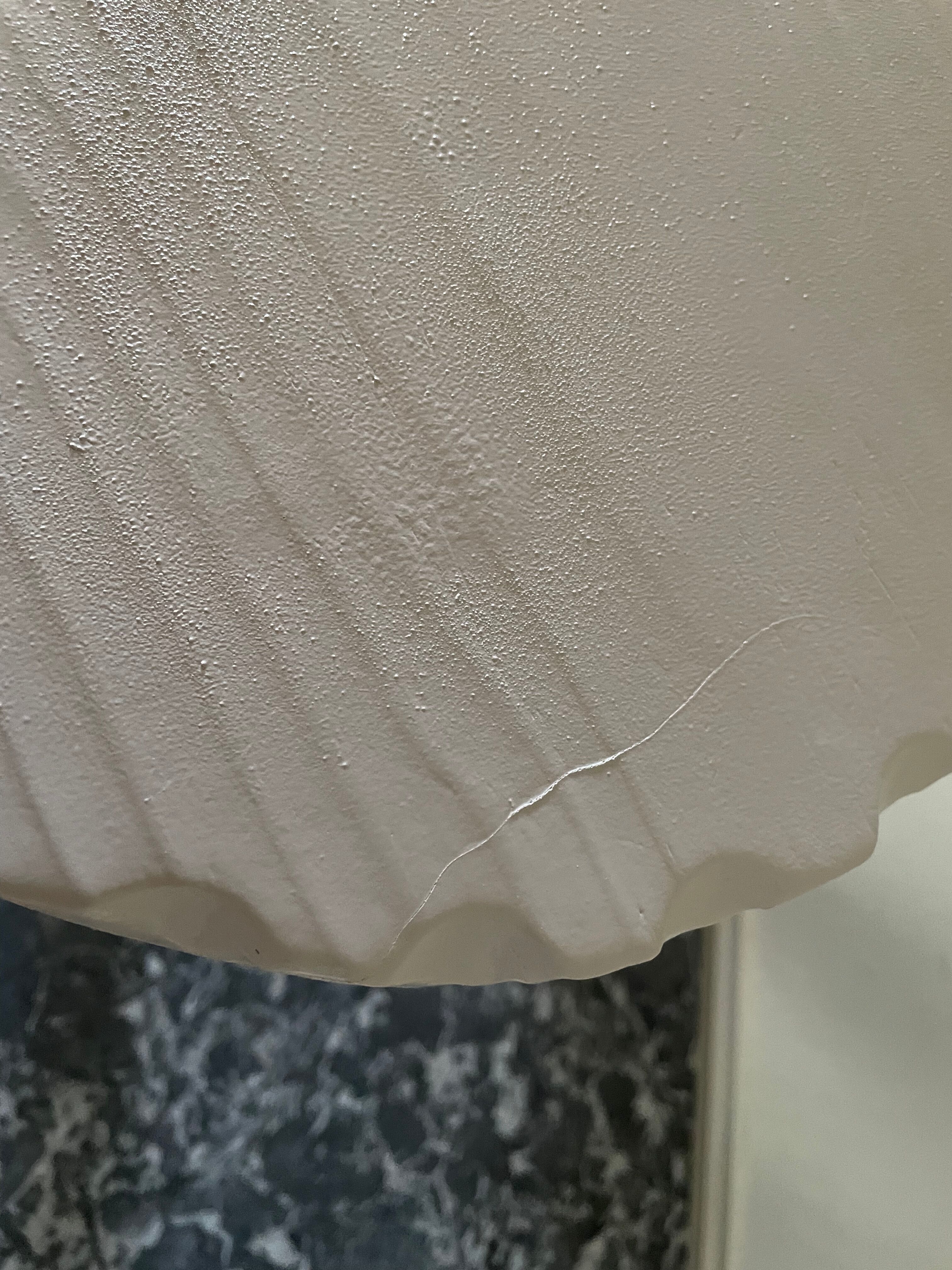 Painted brutalist stool