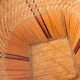 Vintage Mossi woven straw basket - Handicraft
