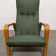 Paire de fauteuils en bois courbé des années 50/60