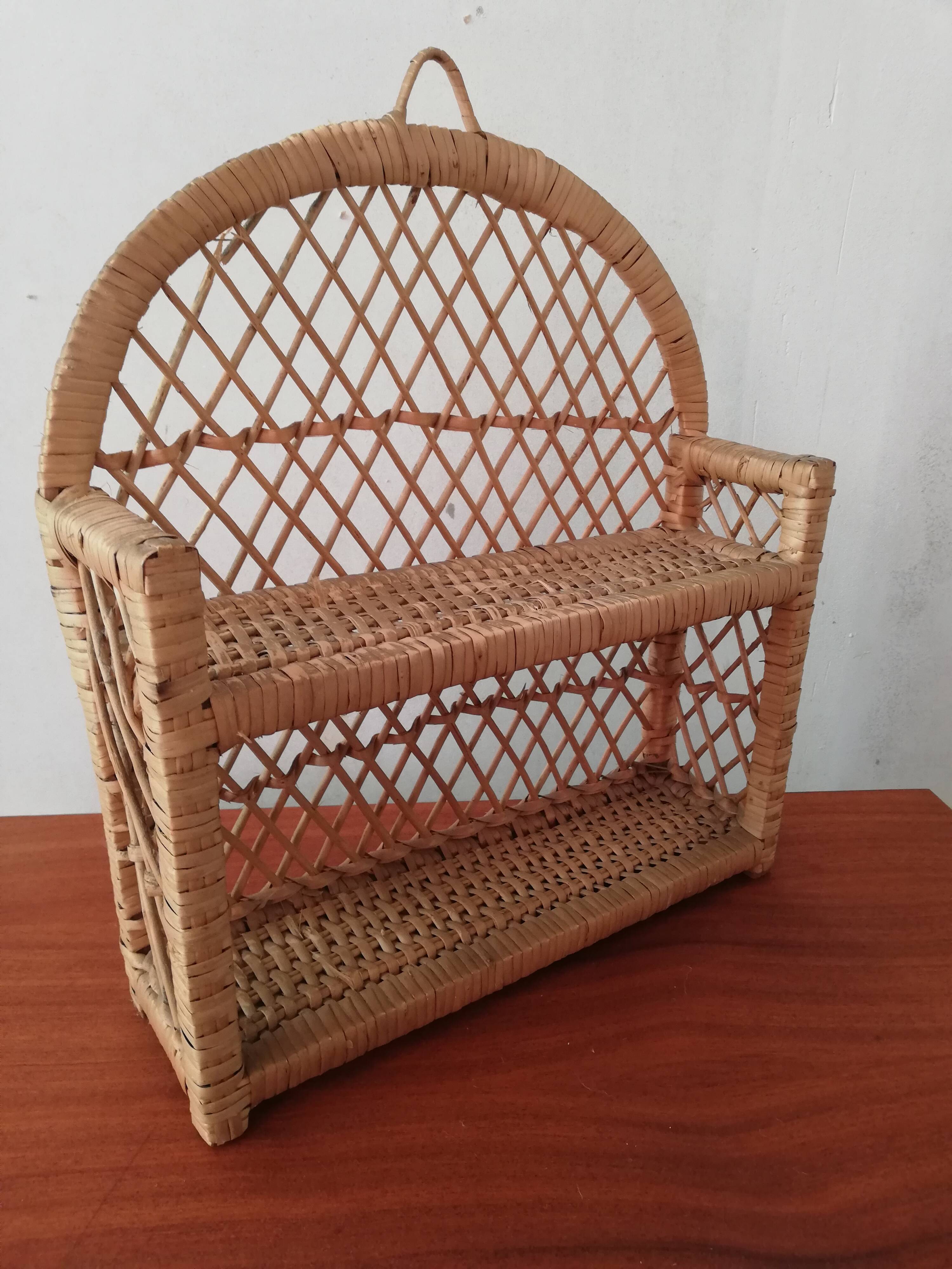 Vintage rattan sling