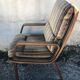 Vintage sled foot armchairs from the 70s