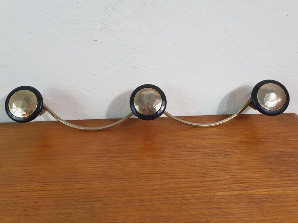 Vintage wall coat holder