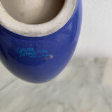 Claude Dumas blue ceramic ashtray