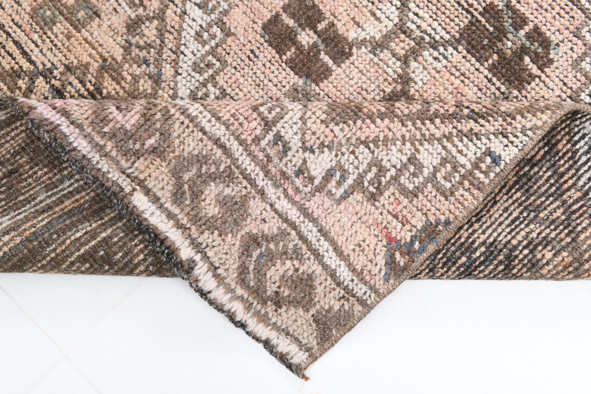 3x9 Bohemian Vintage Runner Rug 263x86Cm