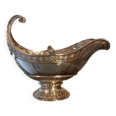 Silver sauceboat 800, Louis XVI style, Hanau around 1900
