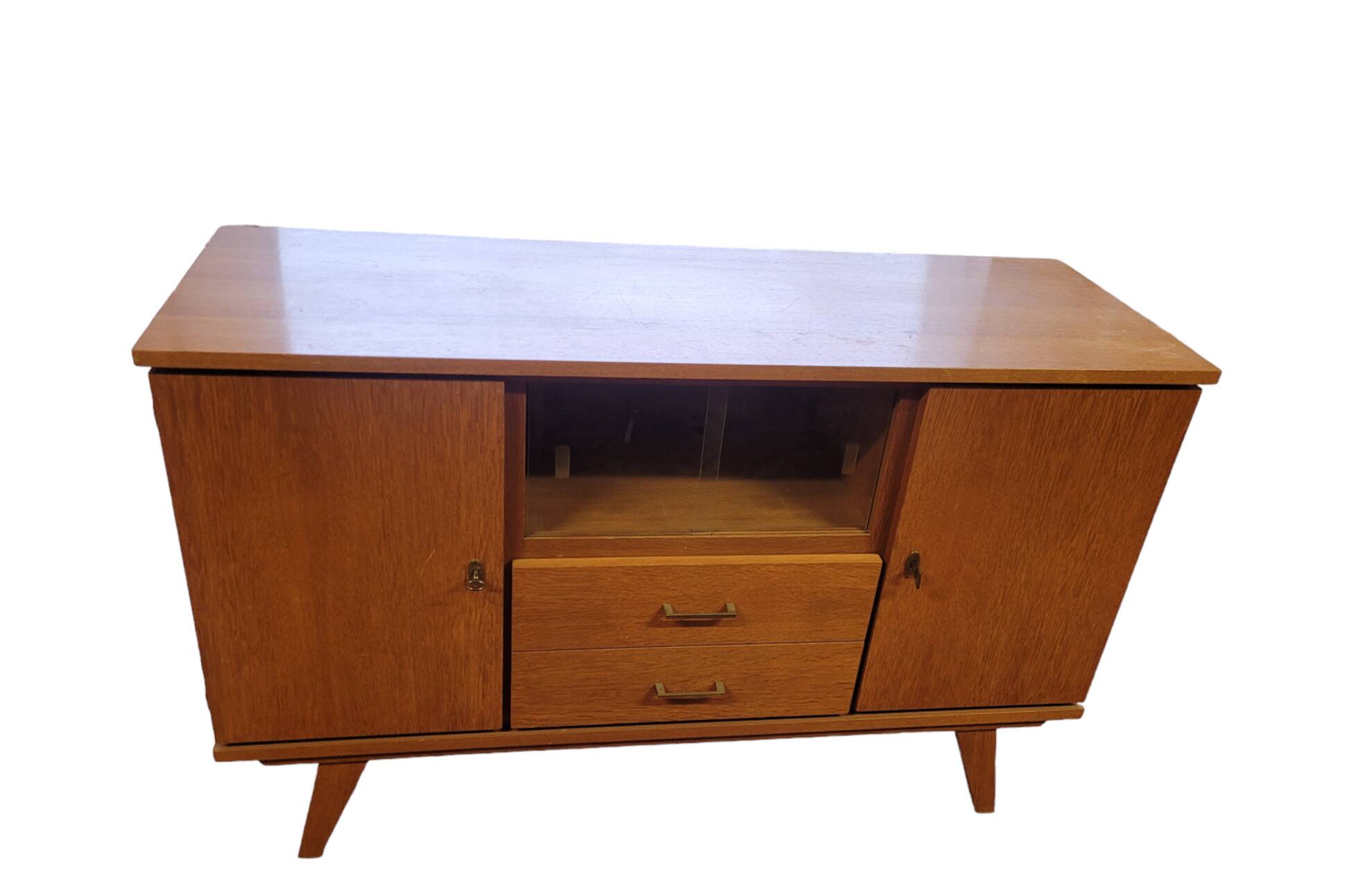 Vintage 60s oak sideboard