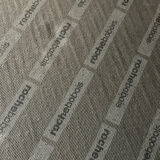 Bubble 3D orange pouf by Roche Bobois