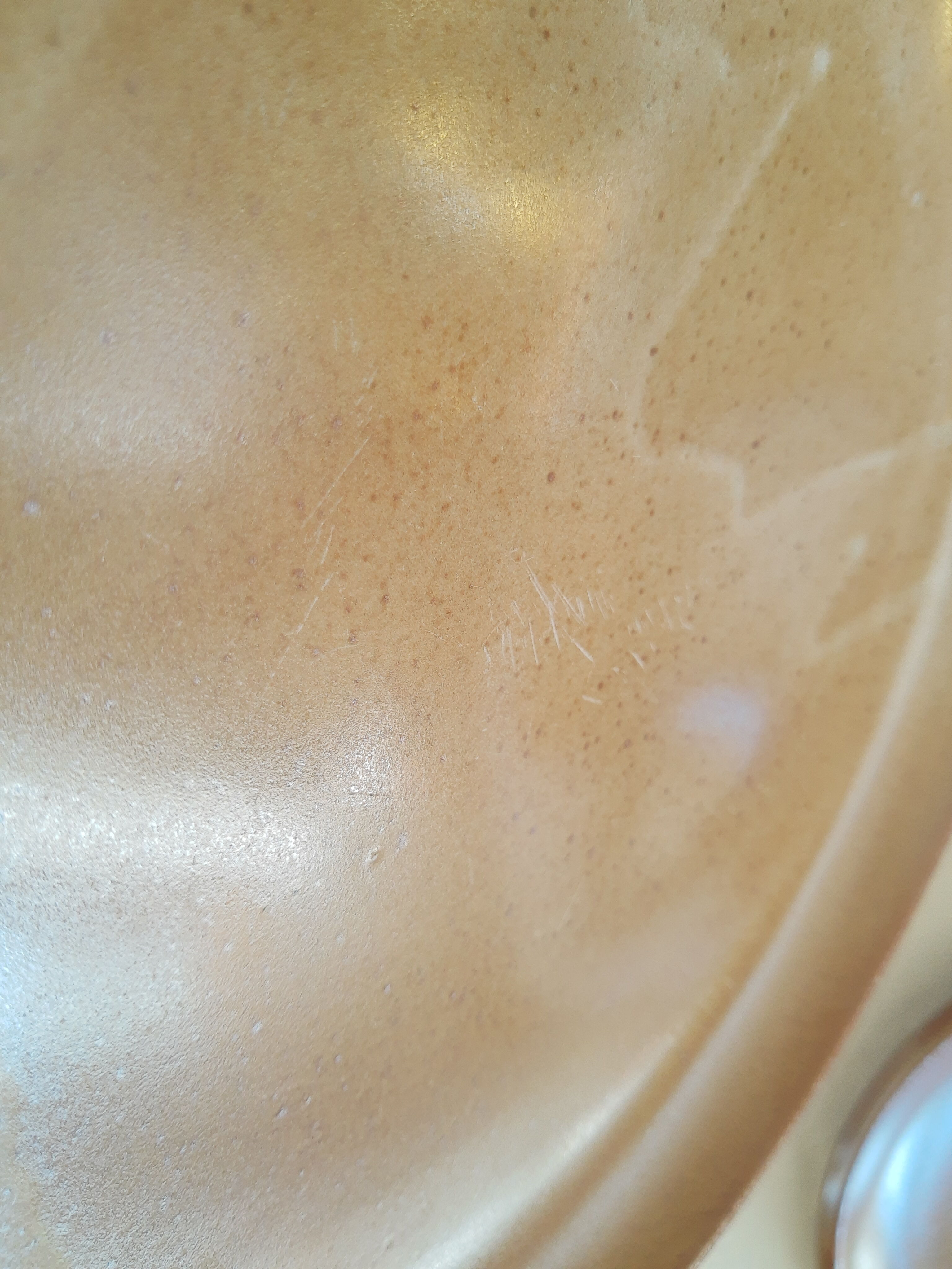 Set of 8 vintage brenne stoneware flat plates