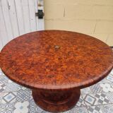 Thuya marquetry coffee table - Art Deco