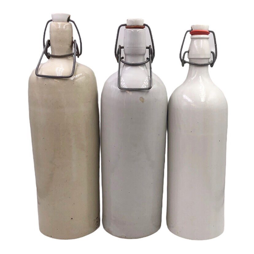 Old sandstone bottles