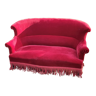 Velvet sofa