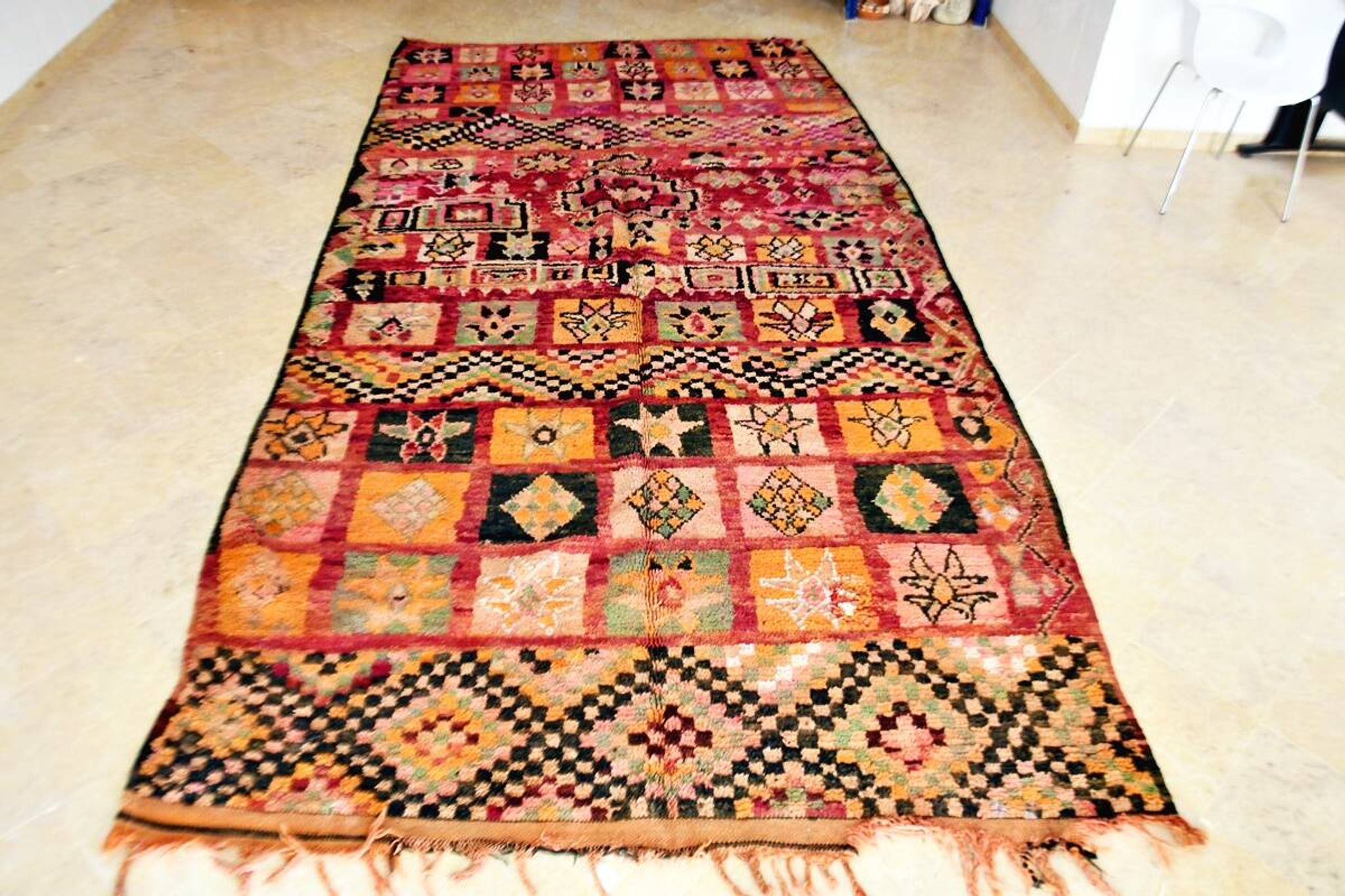 Tapis berbère Boujaad vintage