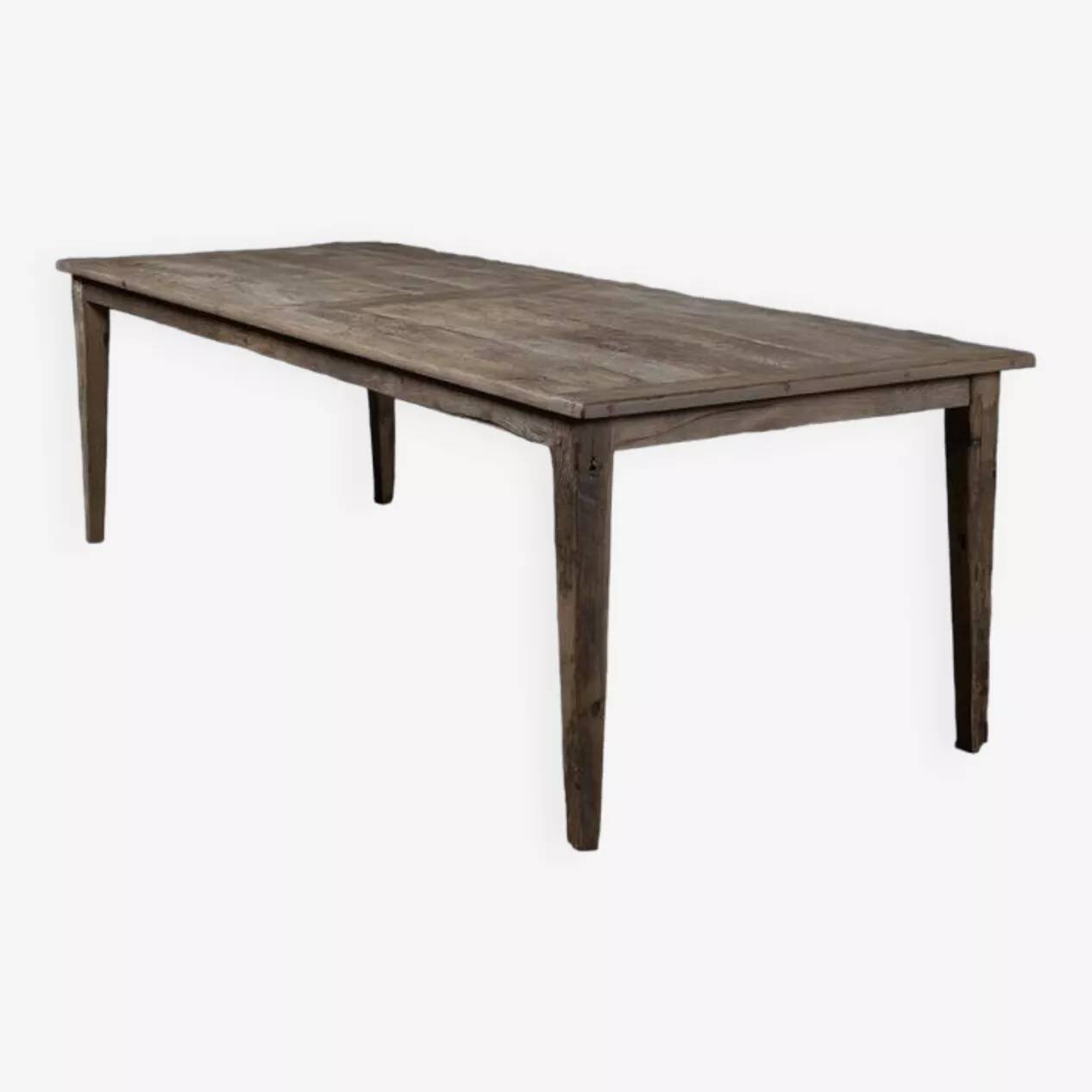 Solid oak farmhouse table Provence - 300 cm long