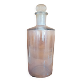 Flacon ancien bouchon verre
