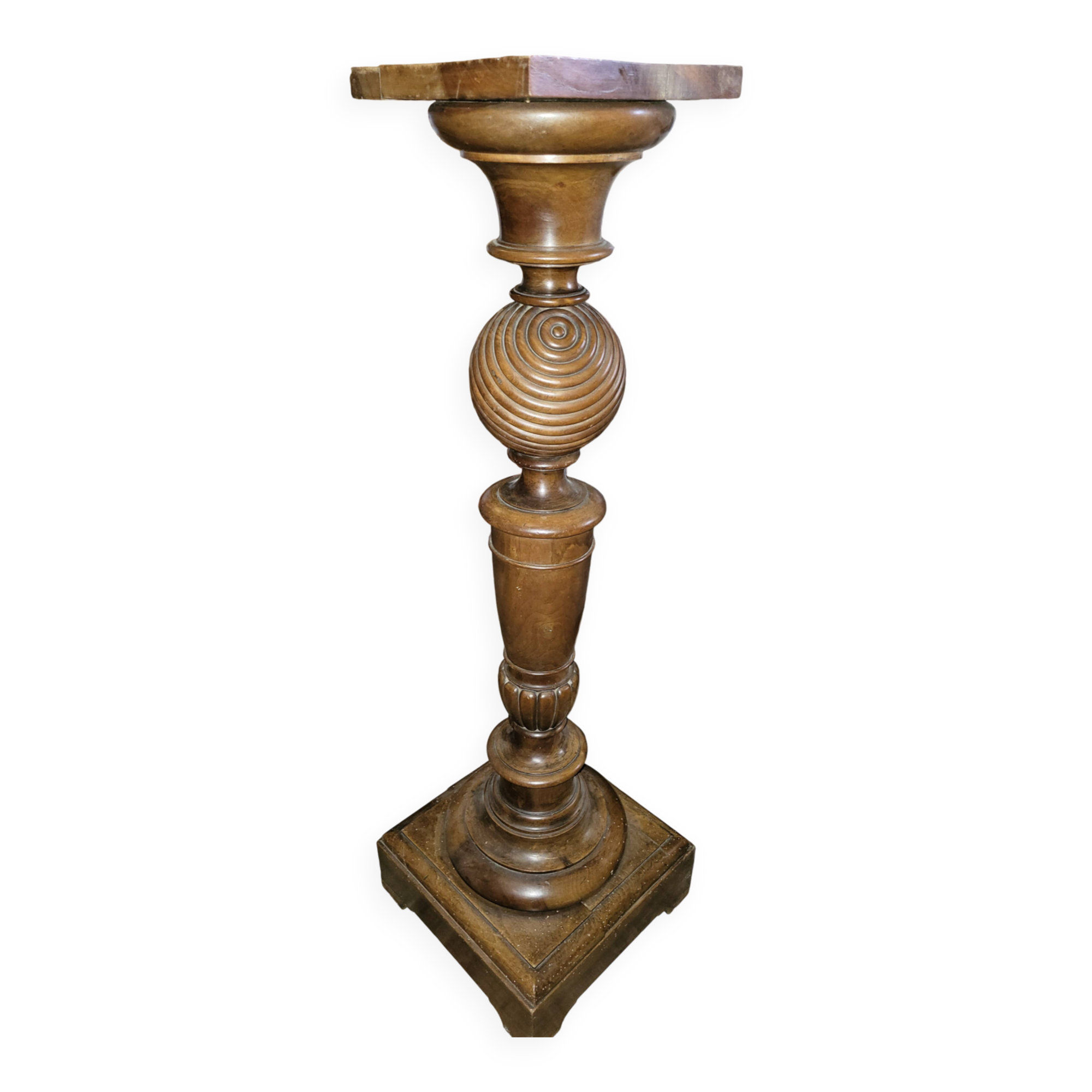 Walnut stool