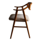 Scandinavian faux shearling chair | 1960s