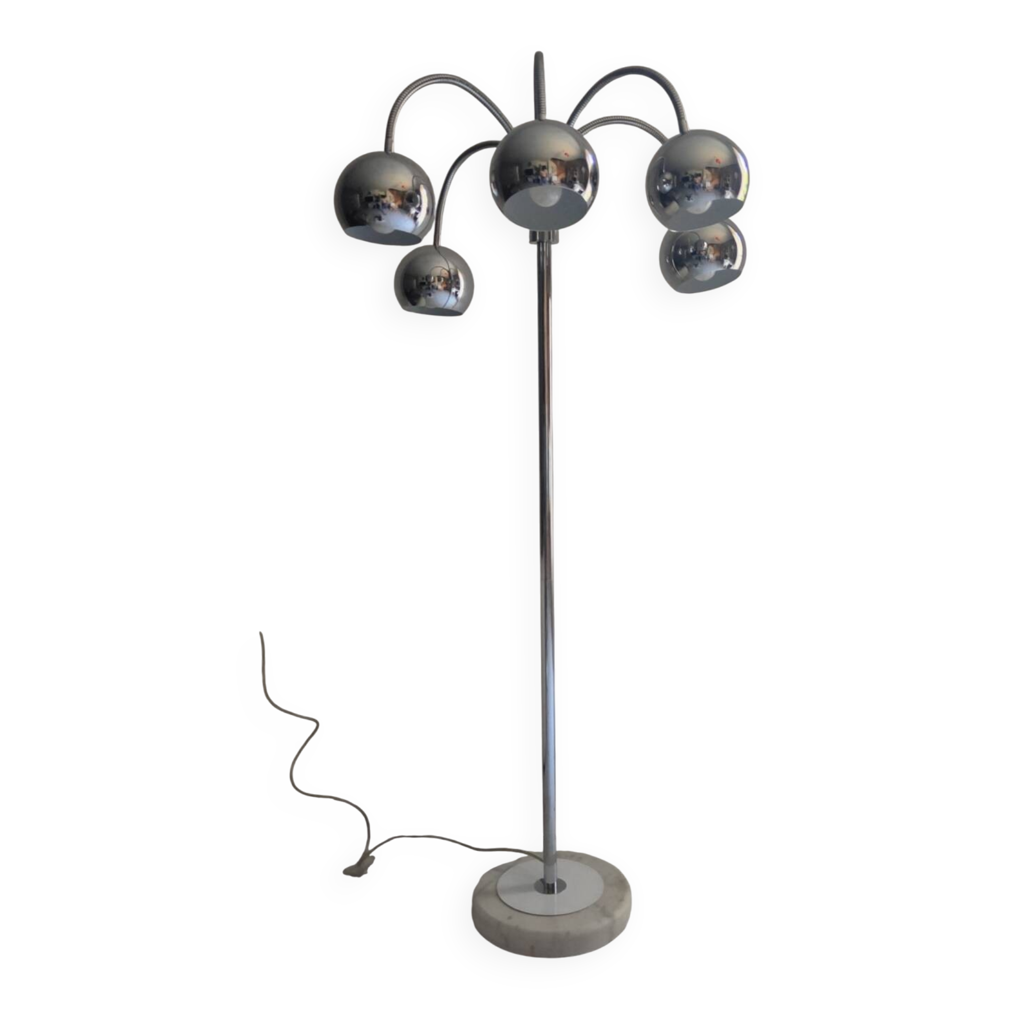 Lampadaire vintage 1990 eye ball