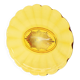 Val Saint Lambert Fruit bowl Amber Luxval Art Deco 1935