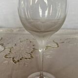 Set of 4 vintage Sèvres Primavera crystal stemware