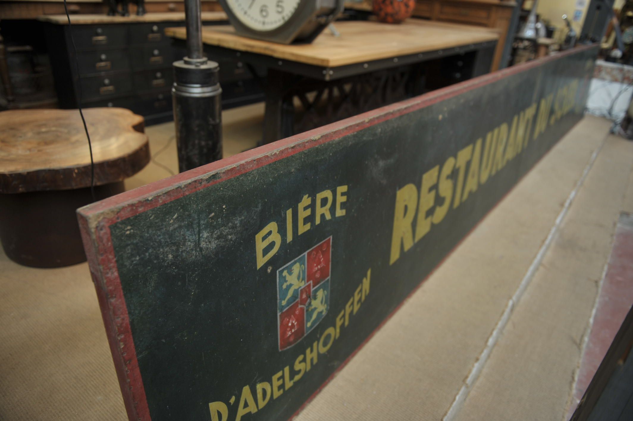 Former Grande Enseigne Restaurant du Soleil 1950