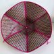 Chapeau paille tressée pliable