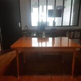 Vintage table with extension